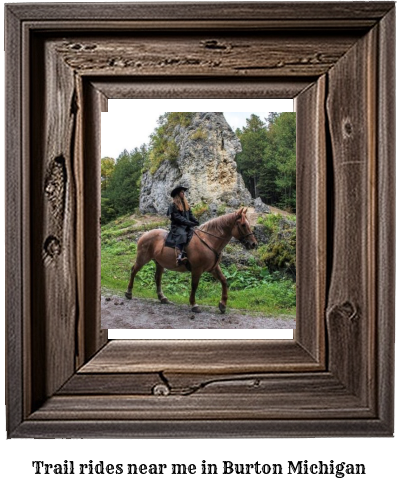 trail rides near me in Burton, Michigan